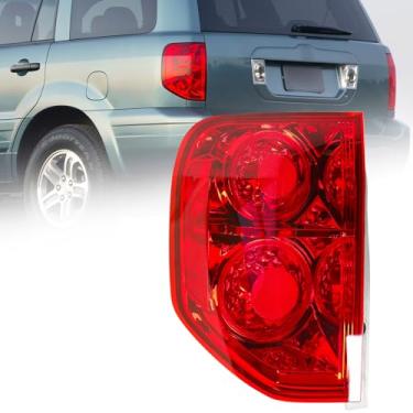 Imagem de Huray Luz traseira para Honda Pilot 2003 2004 2005 OE substituição da lâmpada traseira 33551-S9V-A02/33501-S9V-A02 (lado do motorista (esquerda))