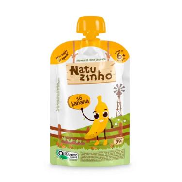 Imagem de Papinha de Fruta Orgânica Natuzinho Banana 99g