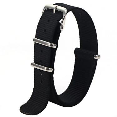 Imagem de Pulseira 20mm Nylon Nato Zulu Work para Relógio e Smartwatch - Poolsy 