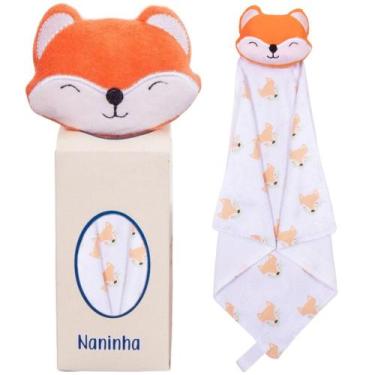 Imagem de Naninha para Bebê Raposinha Laranja - Miguel Baby