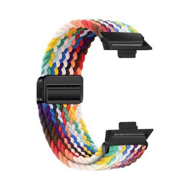 Imagem de Pulseira De Nylon Trançada Com Fivela Magnética Respirável Substituíve