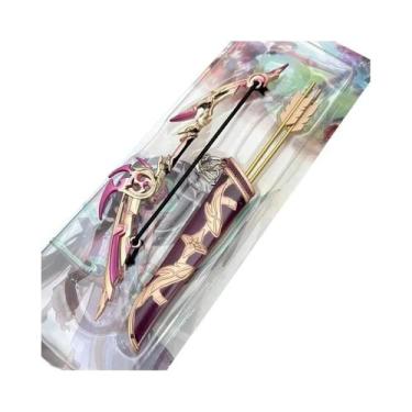 Imagem de Figurinha De Mini Arco E Flecha De Liga De 18CM, Herói Mitológico, Dec