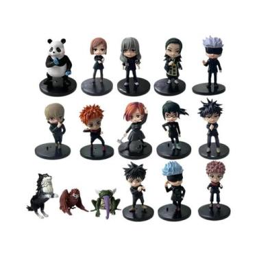 Imagem de Figura Q Version De 9cm De Jujutsu Kaisen, Satoru Gojo, Itadori Yuji, 