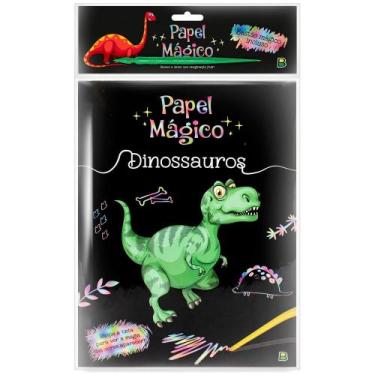 Imagem de Livro - Linha Escolar Papel Mágico: Dinossauros