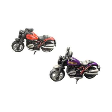 Imagem de Brinquedo De Moto Para Meninos, Mini Carro De Liga Metálica, Decoração
