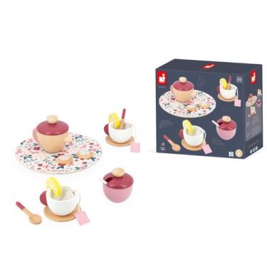Imagem de Hora Do Chá Brinquedo Infantil - 16 Peças Em Madeira Janod