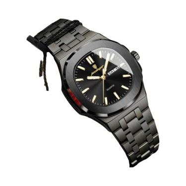 Imagem de Relógio De Quartzo Feminino Luminoso À Prova d'Água Em Aço Inoxidável,