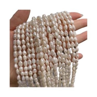 Imagem de Pérolas Naturais De Água Doce 5-6mm Em Forma Irregular Para Acessórios