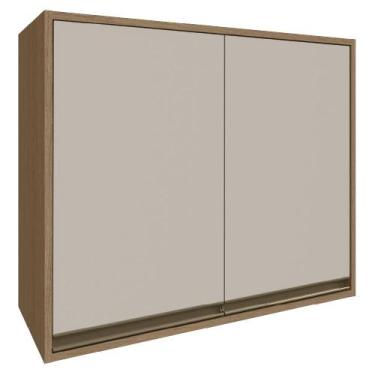 Imagem de Balcão Aéreo de Cozinha Modulada 02 Portas 80cm Vitória - Móveis Rimo