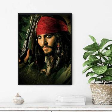 Imagem de Quadro Decorativo Piratas do Caribe - Jack Sparrow