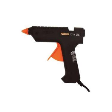 Imagem de Pistola de Cola Quente 80W Bivolt Bitola 11 e 2 mm para Trabalhos Manuais e Reparos Foxlux