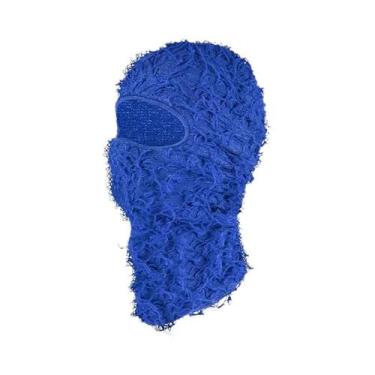 Imagem de Balaclava De Rosto Inteiro Felpuda, Gorro De Inverno Quente E À Prova 