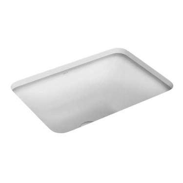 Imagem de Cuba Embutir Retangular 480x355mm Branco Gelo Deca