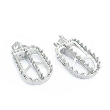 Imagem de Pedaleira Hunter Aço Inox 4win Ttr 125/230 Xtz Lander 250 Xt 600/660