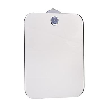 Imagem de Kiboule Espelho de banho para barbear espelho de banheiro sem névoa com sucção portátil portátil sem névoa para maquiagem diária e de viagem aparar barba