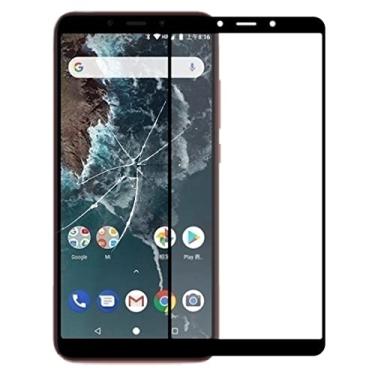 Imagem de HONGYAN Peças de substituição de telefone celular Lente de vidro externo da tela frontal com OCA opticamente claro adesivo para xiaomi mi 6x Acessórios telefônicos