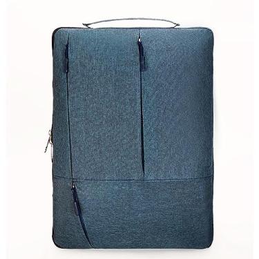 Imagem de Capa Executiva Macbook Notebook Até 14" Impermeável Protetora Com Alça Bolso Externo (Azul)