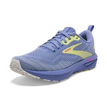 Imagem de Brooks Tênis de corrida feminino Revel 6 Neutral, Roxo/rosa, 36