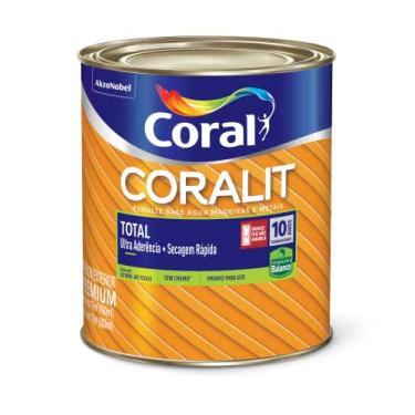 Imagem de CORALIT TOTAL BRILHANTE BRANCO 900ML - CORAL