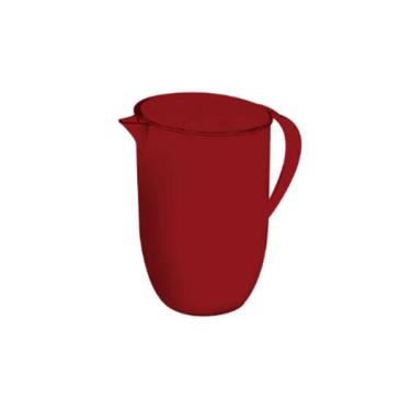 Imagem de Jarra em plástico com tampa Coza Cozy 2 litros vermelho bold