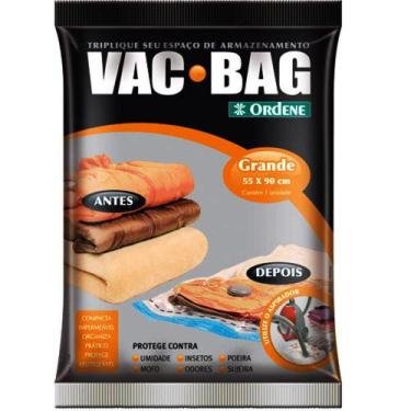 Imagem de Embalagem Vac Bag  55 X 90 Saco Para Armazenagem Impermeavel Grande -