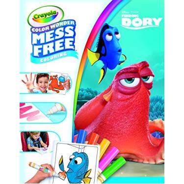 Imagem de Crayola Color Wonder Mess-Free Disney Finding Dory Coloring Book - Color Wonder Markers Included