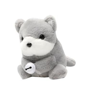 Imagem de Deevoka Enrole o brinquedo de pelúcia, brinquedo de pelúcia balançando brinquedos interativos de cauda para meninos e meninas, urso