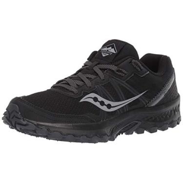 Imagem de Saucony Excursion TR14 feminino, Preto/Carvão, 8.5 Wide