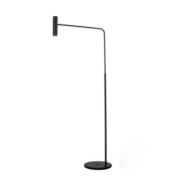 Imagem de Lustre Luminária Coluna Tubo Abajur de Chão Cilindro Preto 704 - ILUMI