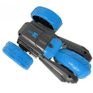 Imagem de Carrinho Controle Remoto Flip Manobra 360 Luzes Som Super Carro Brinqu