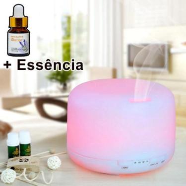 Imagem de Difusor Aromatizador Umidificador Ultrassonico C/ Controle Remoto E 7 
