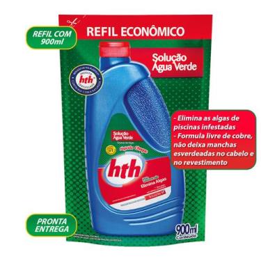 Imagem de Algicida de Choque Hth Solução Água Verde Elimina Algas Para Piscinas 