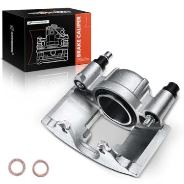 Imagem de A-Premium Conjunto de pinça de freio a disco sem suporte compatível com modelos Chevy, GMC, Cadillac e Dodge - Tahoe, Escalade, Ram 1500, Yukon, Express 1500, Blazer, DeVille, C2500 Suburban, Safari