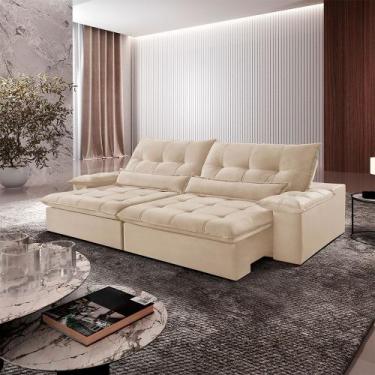 Imagem de Sofá Nivus Linho 02 Módulos de 120cm B25cm Meu Sofá Online, A294 LINHO