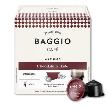 Imagem de 10 Cápsulas Café Baggio Aromas Chocolate Trufado Dolce Gusto - Baggio 