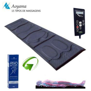 Imagem de Colchonete Massageador Com Rabatan e Aquecimento + Bolsa + Pomada Fisi