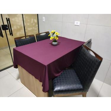 Imagem de Toalha de Mesa 6 Cadeiras Cozinha Sala de Jantar Área Gourmet 2,20m x 