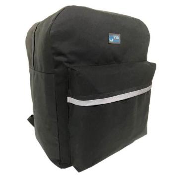 Imagem de Mochila Motoboy Lona G 48l Reforçada Impermeável Motoboy - Via Única