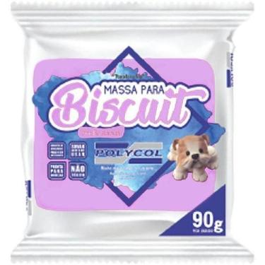 Imagem de Massa De Porcelana Fria Biscuit 90G Lilás Cx Com 12 - Polycol