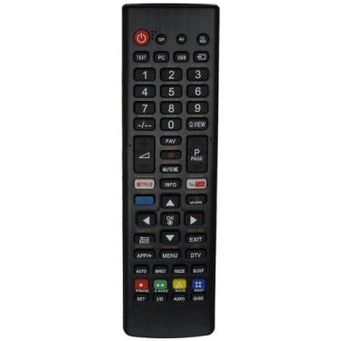 Imagem de Controle Universal para Tv Lcd Led Smart Netflix Youtube - Lelong