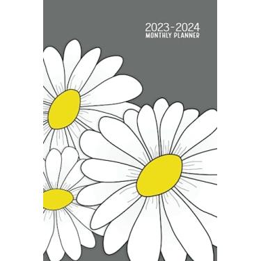 Imagem de 2023-2024 Monthly Planner for Women: 6x9 Size with Whimsical Daisy Cover, 25 Month Calendar/Planner, January 2023-January 2025