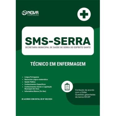 Imagem de Apostila SMS SERRA - ES 2024 - Técnico em Enfermagem - Nova Concursos