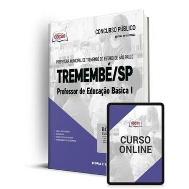 Imagem de Apostila Prefeitura de Tremembé - SP - Professor de Educação Básica I 