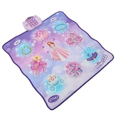 Imagem de Esteira do Desafio da Dança, Brinquedo Eletrônico da Almofada de Dança da Música das Crianças Melhora a Coordenação e a Esteira Interativa Divertida da Dança do Jogo da Aptidão