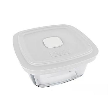 Imagem de Pote Vidro Marinex Marmita Facillita 1L Quadrado Cor Sortida - Nadir F