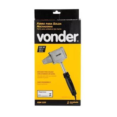 Imagem de Ferro Para Solda 320 W 220 V Machadinha Fsm 320 - Vonder 22