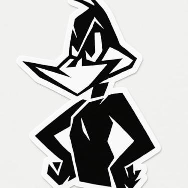 Imagem de Adesivo Recorte Patolino Geométrico