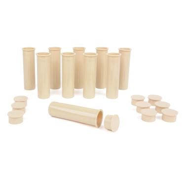 Imagem de SummitLink Mangas E Plugues Para Cerca De Piscina, Buracos De Deck, Pátio, Buracos De Aterramento, Tampas De Plugue, Manga (10 Peças, Tampas E Mangas, Cor Bege)