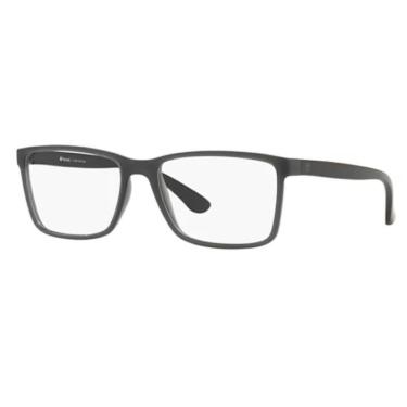 Imagem de Armação Óculos De Grau Masculino Tecnol Tn3074 H864 56