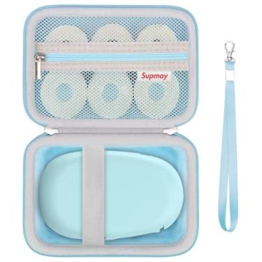 Imagem de Supmay Estojo rígido para máquina de etiquetar SUPVAN E10 Bluetooth, etiqueta impermeável contínua, capa de proteção de etiquetadora sem tinta com bolso de malha para etiquetadora, cabo de